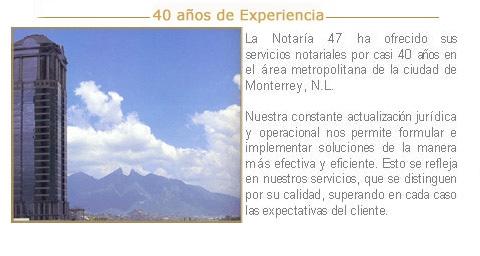 Notaria 47