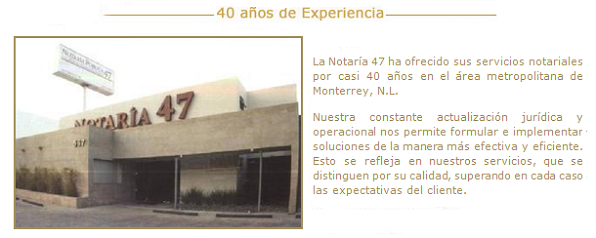 Notaria 47